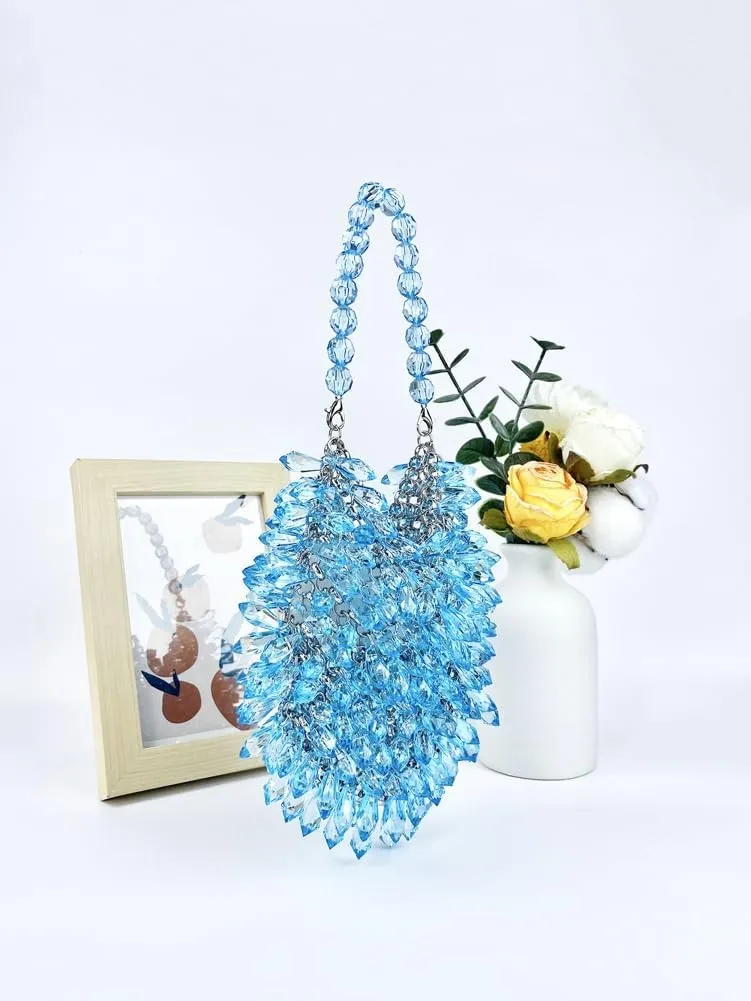 Acrylic Evening Handbag for Women Gorgeous Acrylic Drop Purses Clutch for Parties Wedding Travel 2025