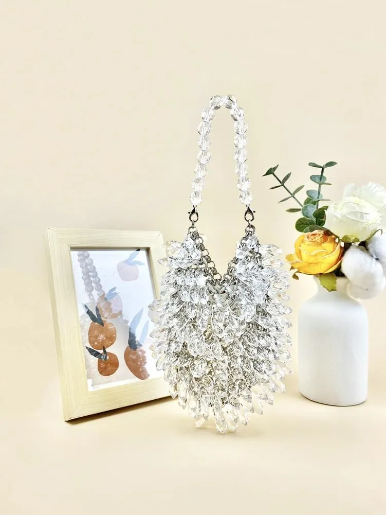 Acrylic Evening Handbag for Women Gorgeous Acrylic Drop Purses Clutch for Parties Wedding Travel 2025