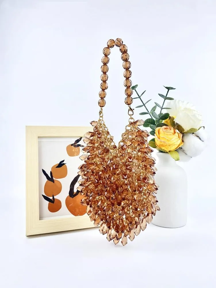 Acrylic Evening Handbag for Women Gorgeous Acrylic Drop Purses Clutch for Parties Wedding Travel 2025