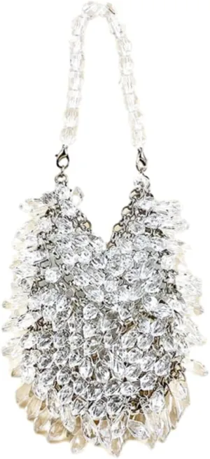 Acrylic Evening Handbag for Women Gorgeous Acrylic Drop Purses Clutch for Parties Wedding Travel 2025