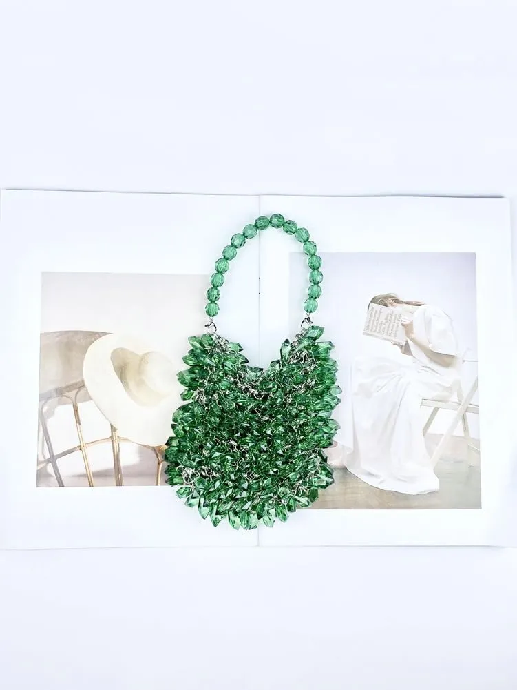 Acrylic Evening Handbag for Women Gorgeous Acrylic Drop Purses Clutch for Parties Wedding Travel 2025