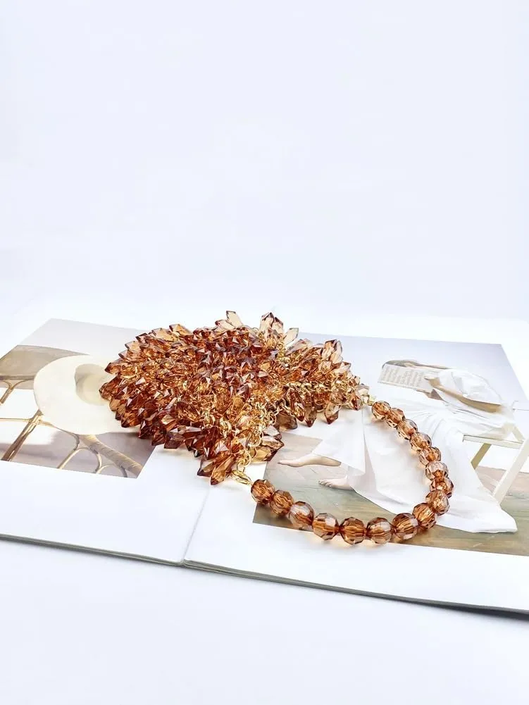 Acrylic Evening Handbag for Women Gorgeous Acrylic Drop Purses Clutch for Parties Wedding Travel 2025