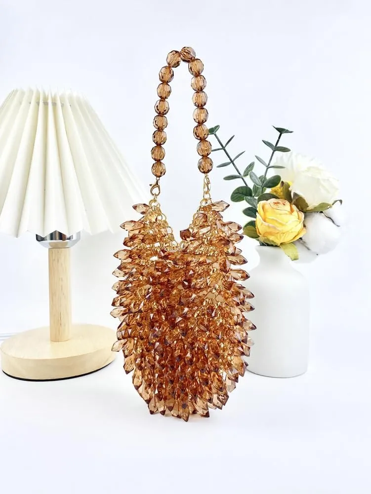 Acrylic Evening Handbag for Women Gorgeous Acrylic Drop Purses Clutch for Parties Wedding Travel 2025