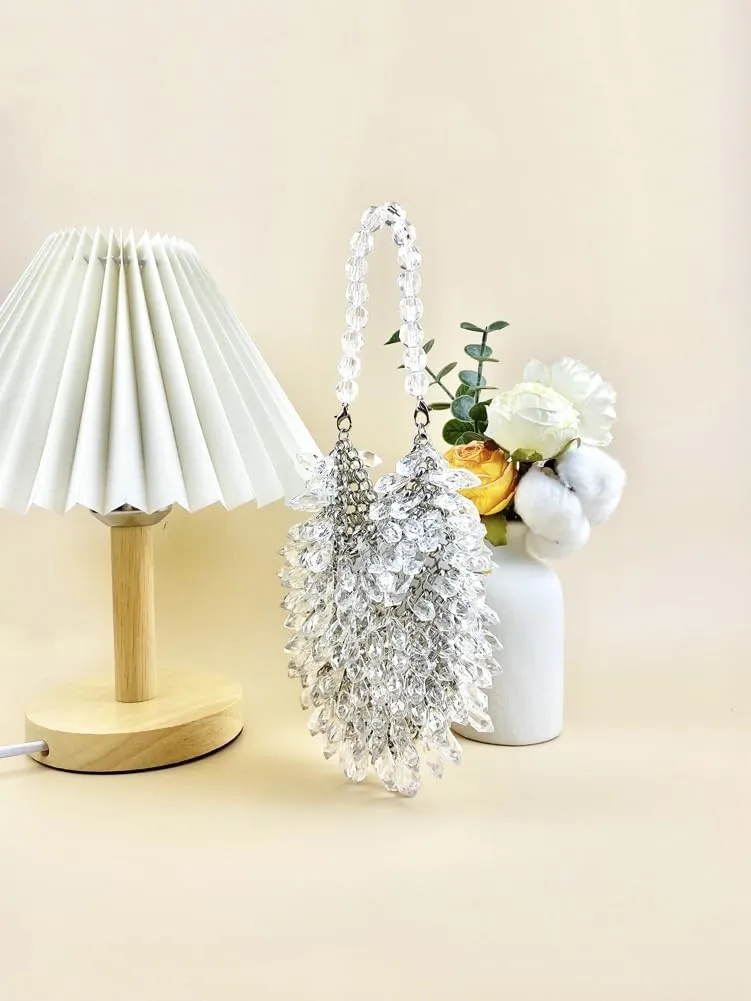 Acrylic Evening Handbag for Women Gorgeous Acrylic Drop Purses Clutch for Parties Wedding Travel 2025