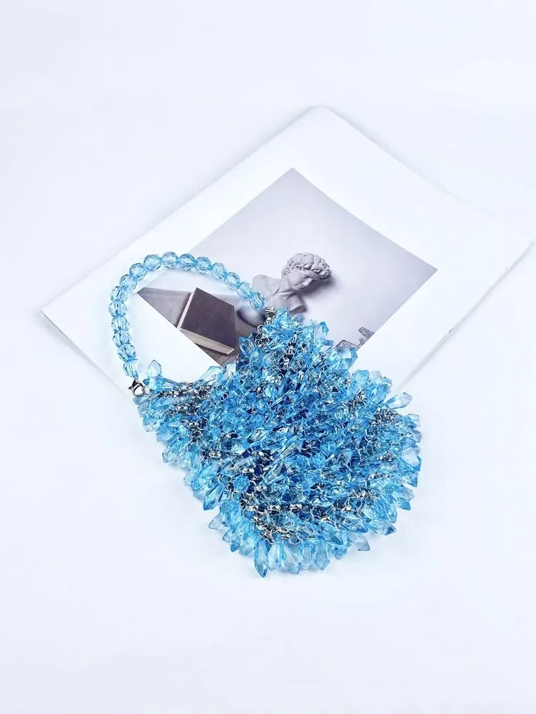 Acrylic Evening Handbag for Women Gorgeous Acrylic Drop Purses Clutch for Parties Wedding Travel 2025