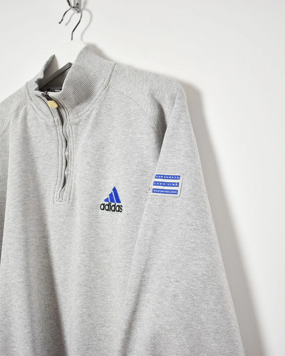 Adidas 1/4 Zip Sweatshirt - Large