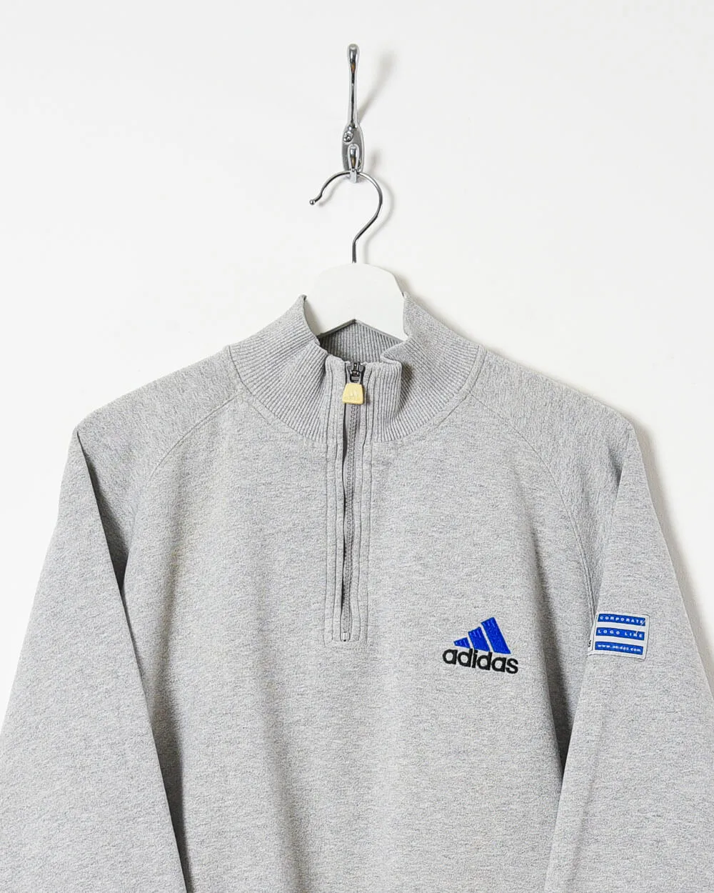 Adidas 1/4 Zip Sweatshirt - Large