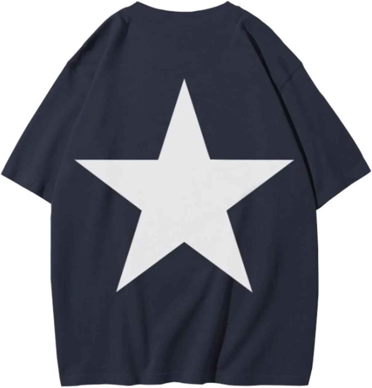 Aelfric Eden Star Graphic Tees Unisex Oversized Tshirts Casual Summer Baggy Streetwear Tops