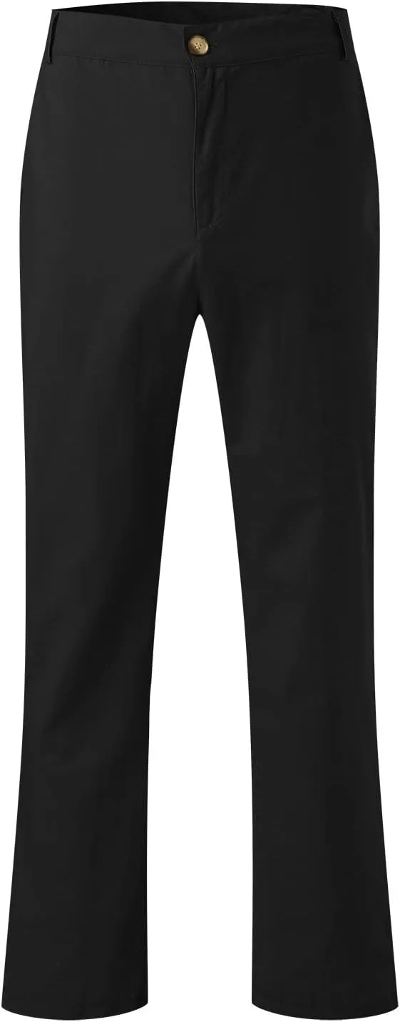 aihihe Skinny Casual Pants for Men Size 38 Work Pants for Men Mens Pants Straight fit Mens Chinos Pants Slim fit Tapered