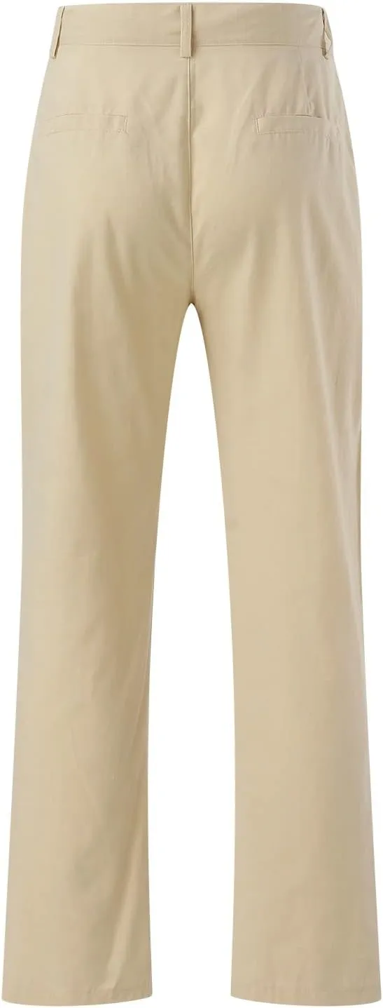 aihihe Skinny Casual Pants for Men Size 38 Work Pants for Men Mens Pants Straight fit Mens Chinos Pants Slim fit Tapered