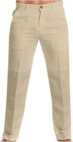 aihihe Skinny Casual Pants for Men Size 38 Work Pants for Men Mens Pants Straight fit Mens Chinos Pants Slim fit Tapered
