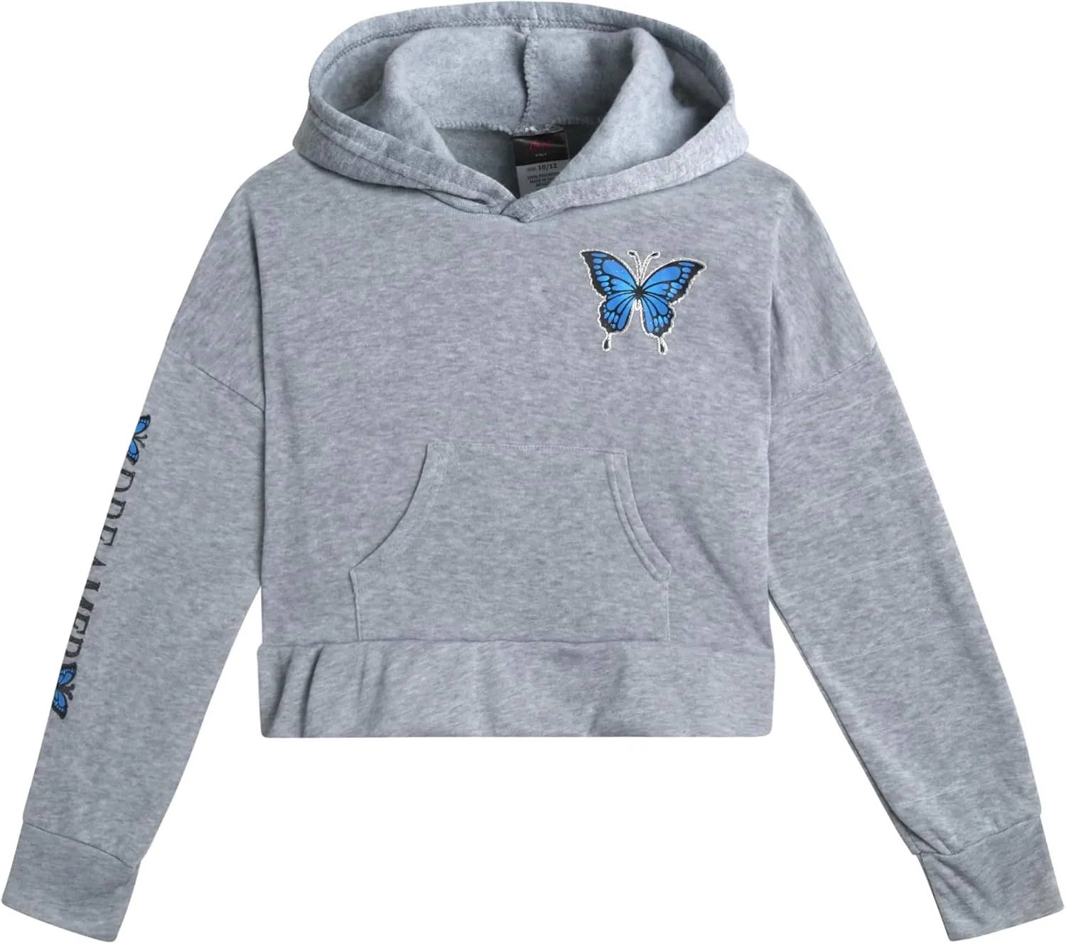 Angel Face Girls Jogger Set - 2 Piece Soft Fleece Pullover Hooded Sweatshirt and Jogger Sweatpants for Girls (Sizes: 7-16)