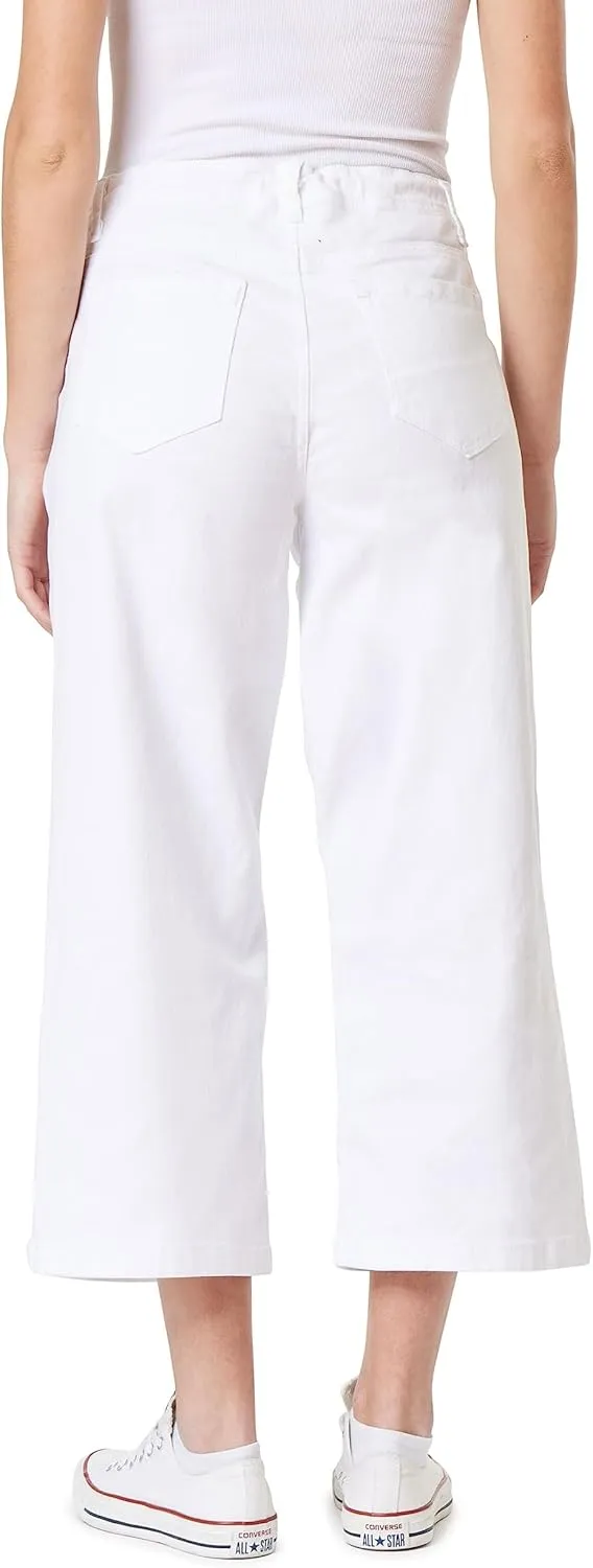 Angels Forever Young Women's Forever Trouser Straight Ankle High-Rise Jeans (Standard and Plus)