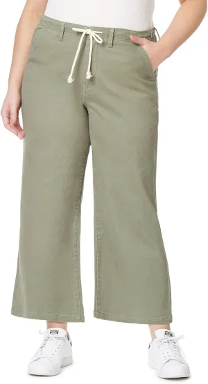 Angels Forever Young Women's Forever Trouser Straight Ankle High-Rise Jeans (Standard and Plus)