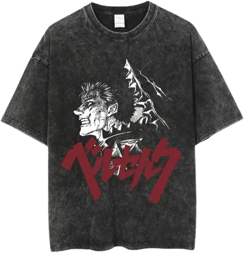 Anime Shirt  Casual Workout Pump Covers Gym Men Tee Shirts Womens Graphic Clothes Japanese T-Shirt