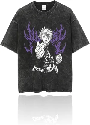 Anime Shirt  Casual Workout Pump Covers Gym Men Tee Shirts Womens Graphic Clothes Japanese T-Shirt