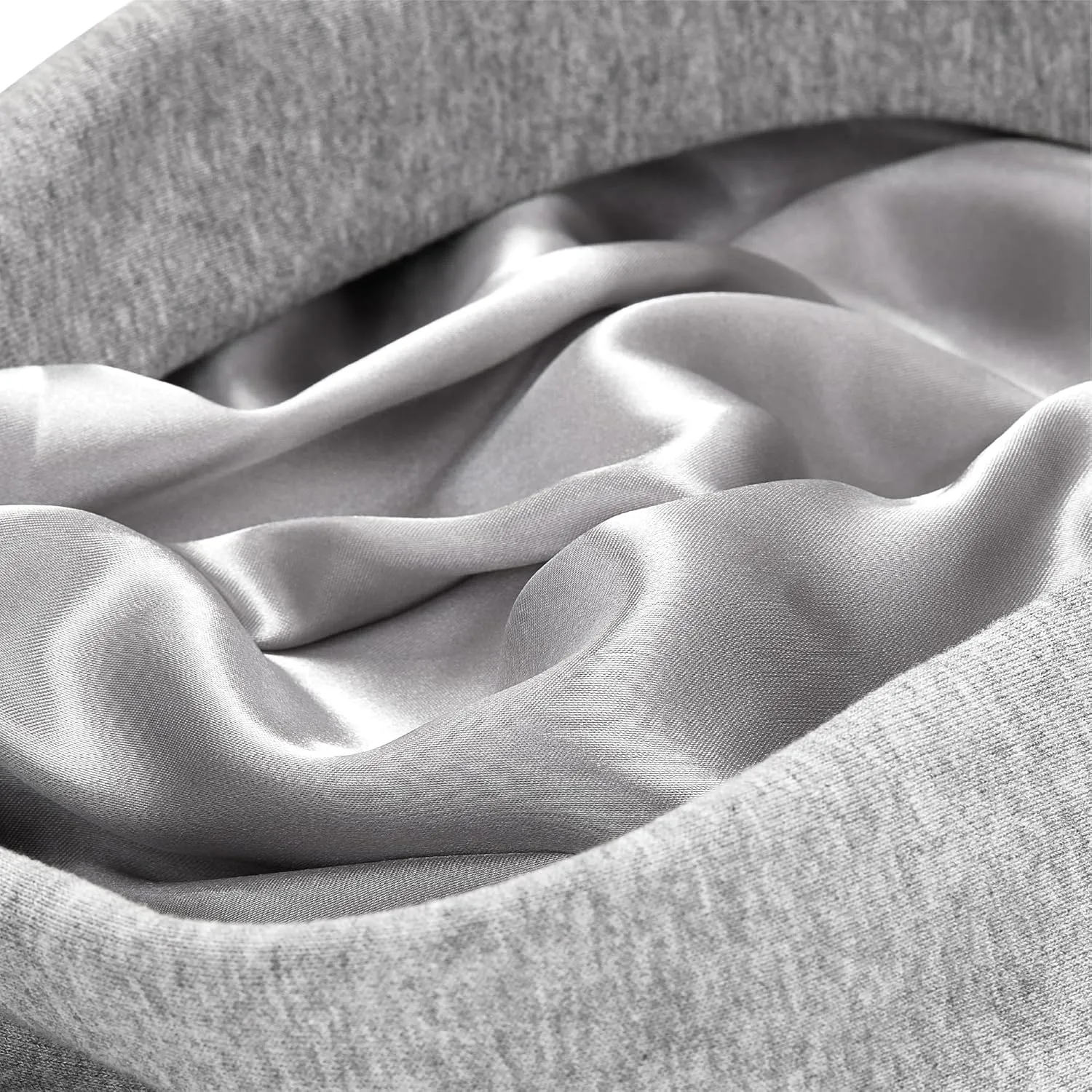 ARRIA Satin Lined Hoodie  Oversized Hood for Frizz Free Hair, Premium Fabric, Womens Fashion, Fall Winter Spring Essential