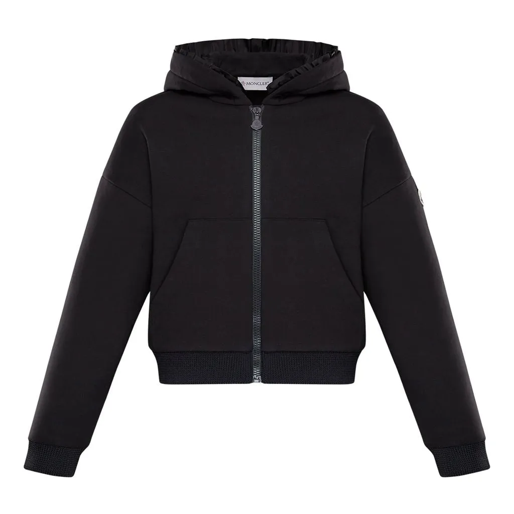 Black Zip-Up Hoodie