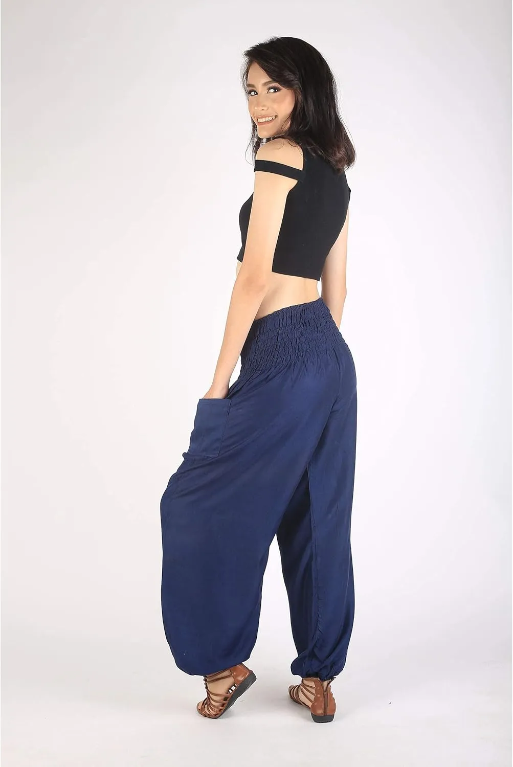 Boho Pants Harem Pants Yoga Trousers for Woman Bohemian Beach Pants
