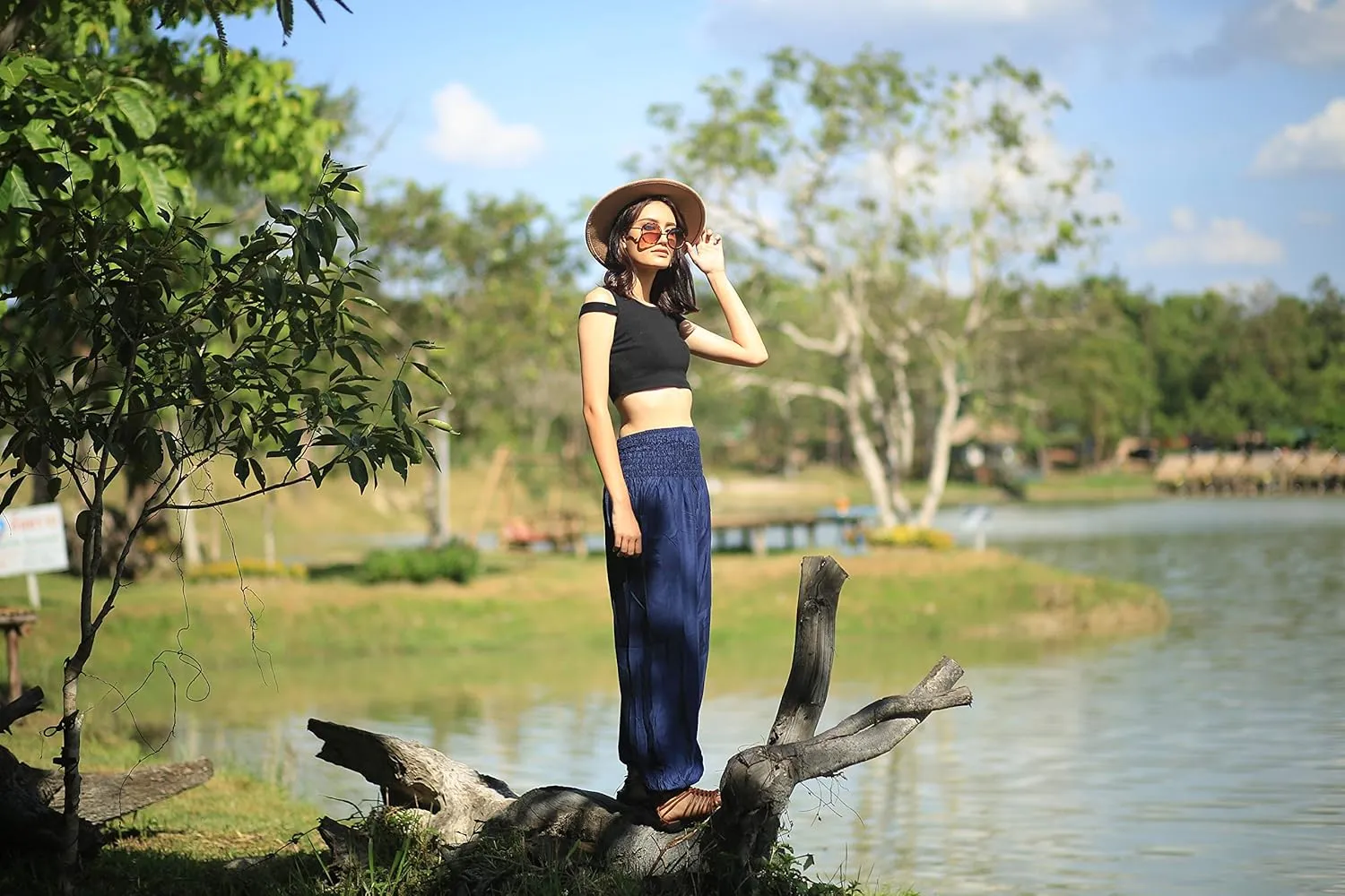 Boho Pants Harem Pants Yoga Trousers for Woman Bohemian Beach Pants