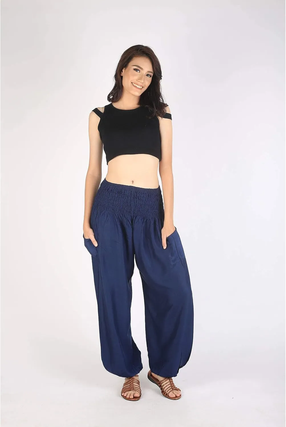 Boho Pants Harem Pants Yoga Trousers for Woman Bohemian Beach Pants