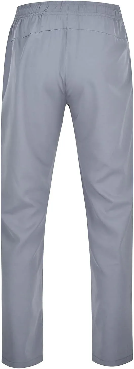 Casual Pants for Men Relaxed Fit Lightweight Drawstring Sweatpants Plus Size Elastic Waist Comfy Joggers Baggy Hiking Pants