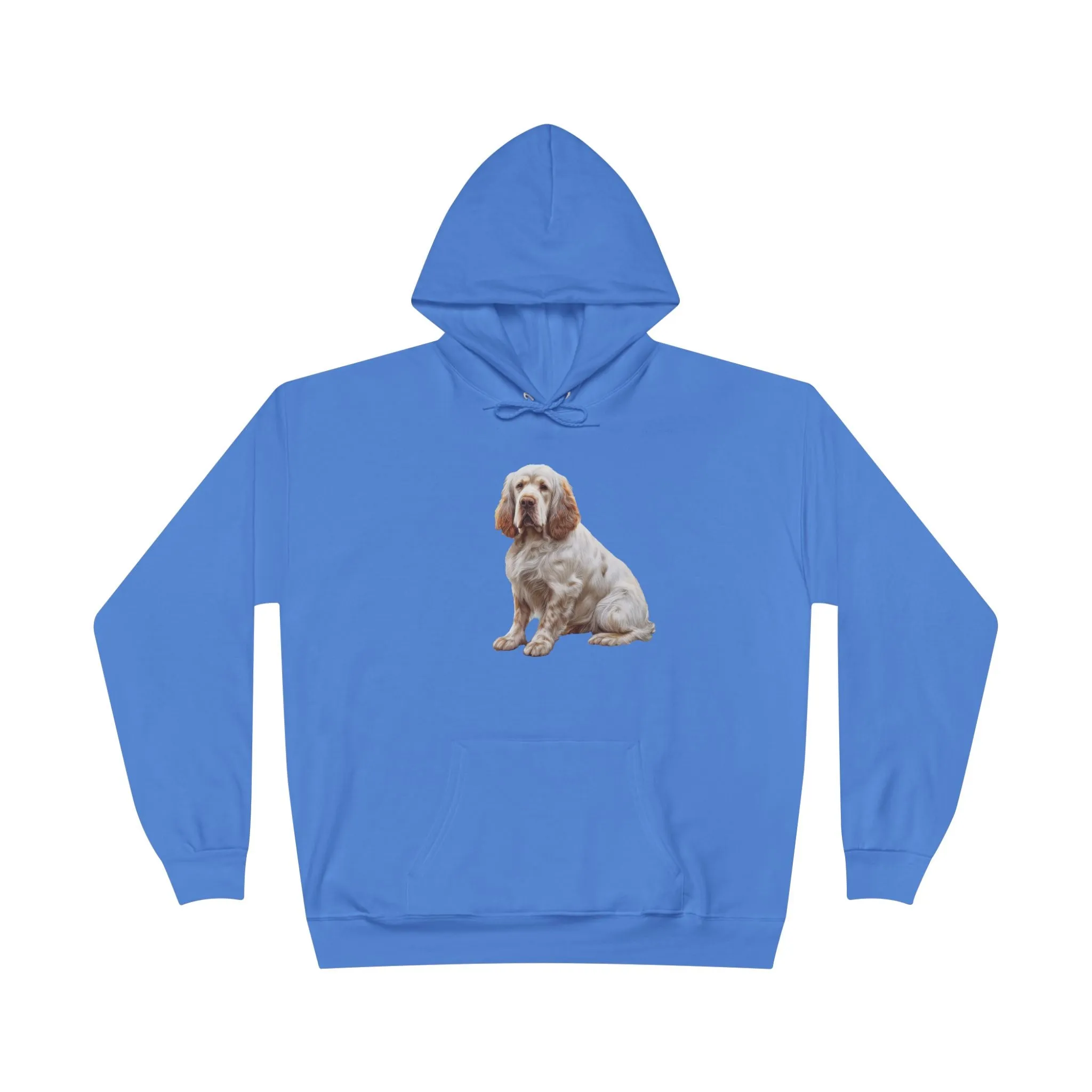 Clumber Spaniel - Unisex Fleece Lined Pullover Hoodie Sweatshirt