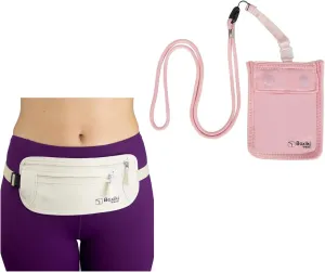 Complete Hidden Travel Security Set - Money Belt and Bra Wallet for Ultimate Protection.