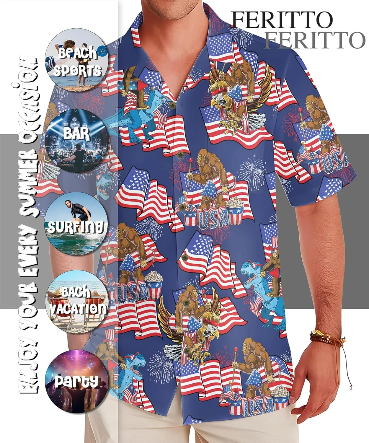 Funny Hawaiian Shirts for Men and Women: Beach-Ready Summer Styles with Short Sleeve Button-Down and Playful Patterns