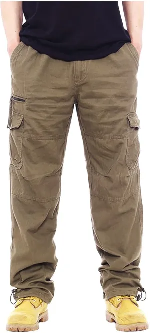 GOFULY Cargo Pants Mens Ripstop Stretch Baggy Sweatpants with Multi Pockets Y2K Hiking Pants Convertible Tall Pants Casual