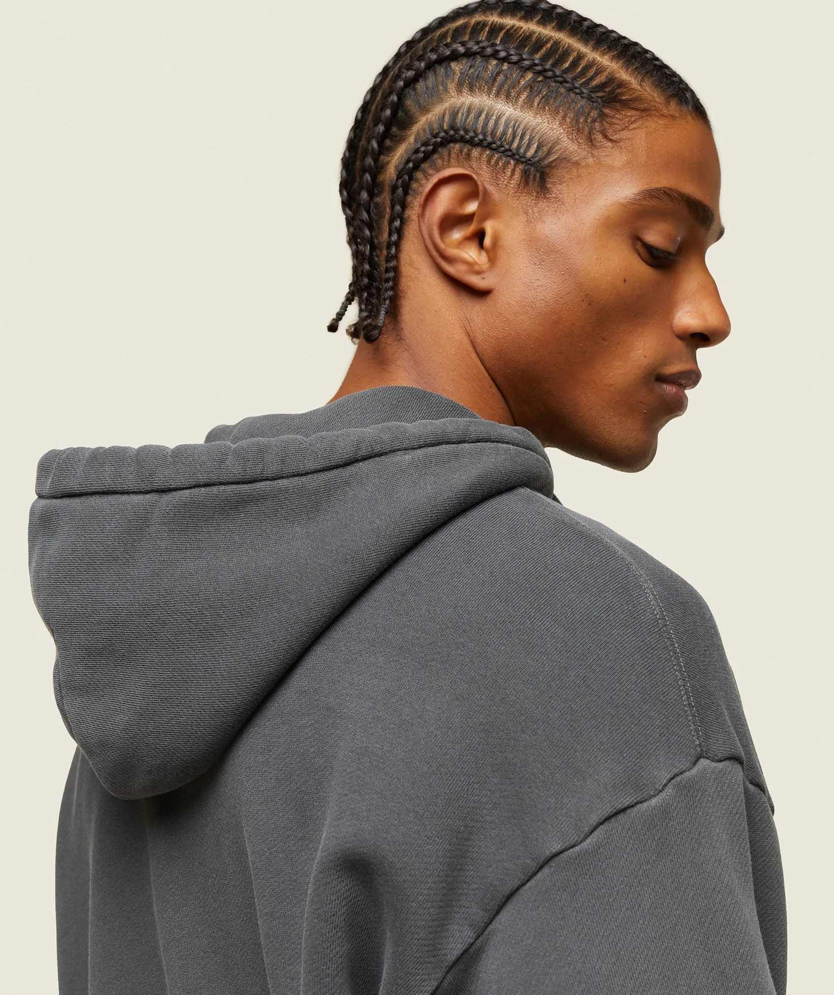Gymshark everywear Relaxed Zip Hoodie - Black
