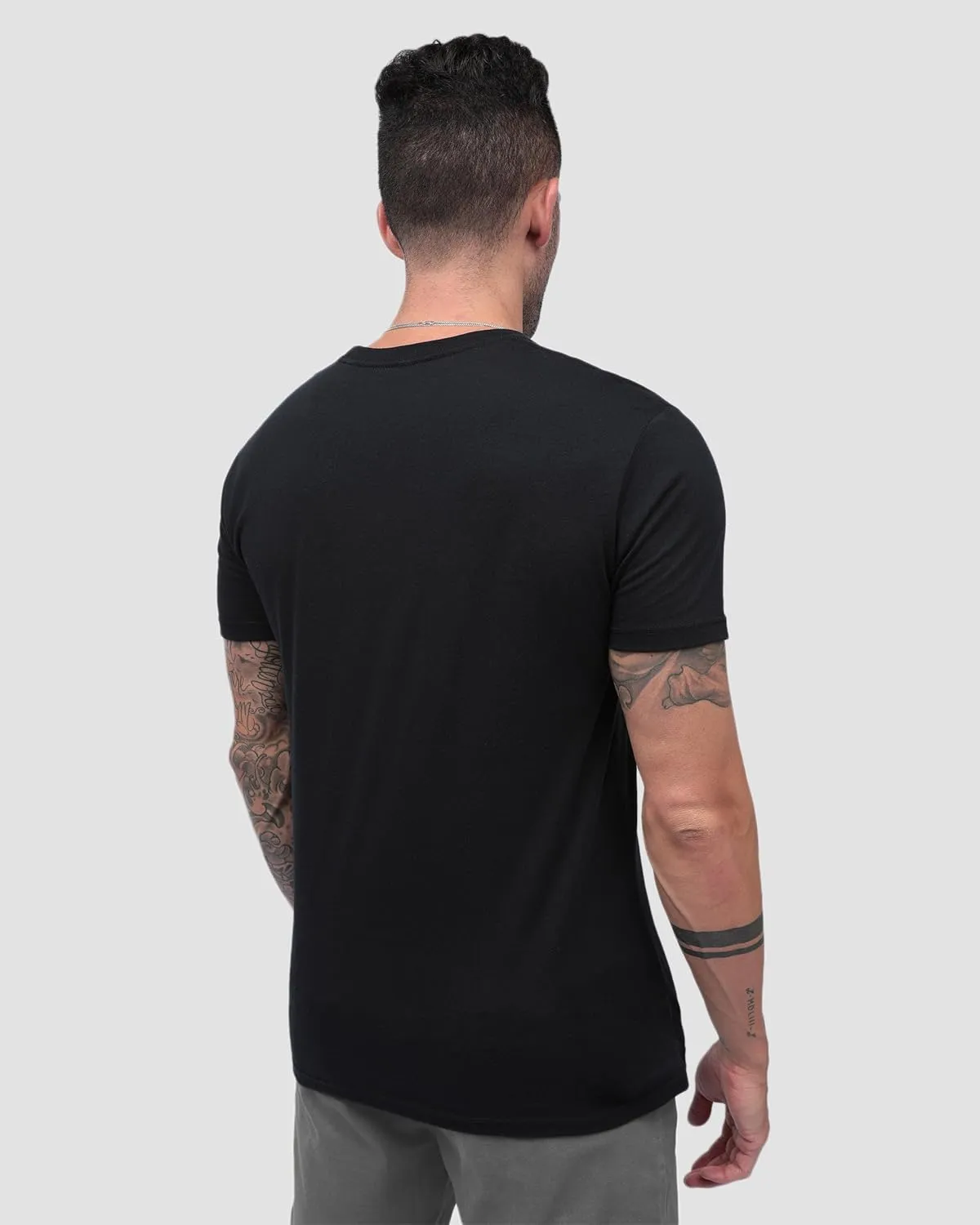 INTO THE AM Men's Graphic Tees S - 4XL Cool Lightweight Fitted Printed Design T-Shirts Nature