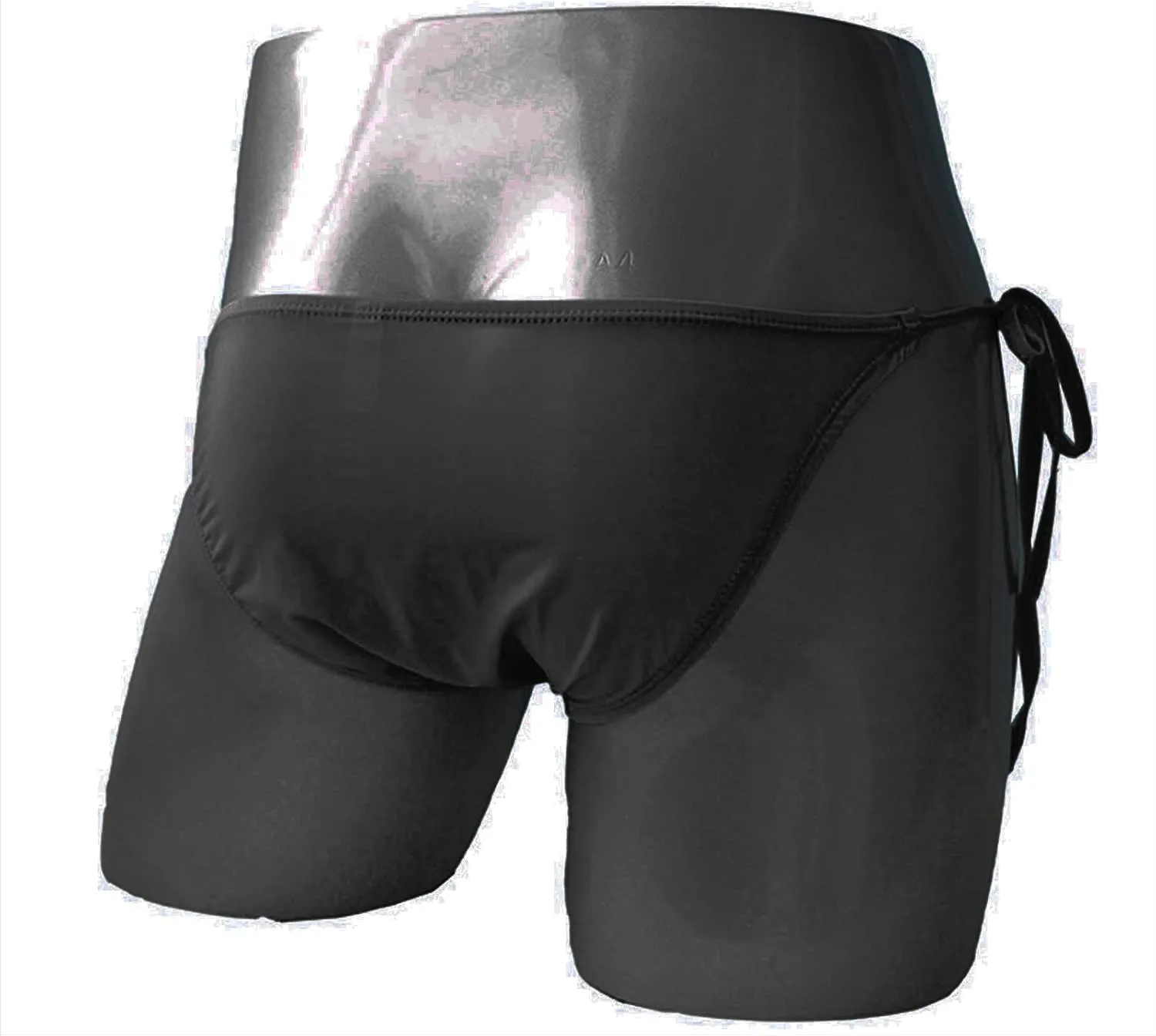 JEsilunmaMY Ice Silk Underwear for Men Low Rise Tie Side Pouch Sissy G-String Thongs Strappy Sexy Bikini Briefs Underpants