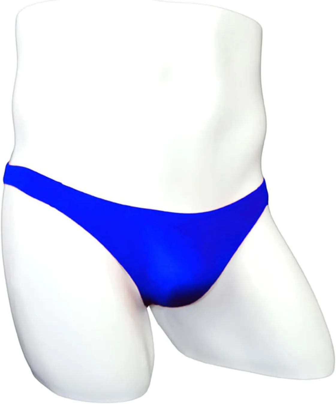 JEsilunmaMY See Through Underwear for Men Ice Silk Low Rise Pouch Mini Bikini Briefs Solid Comfortable Underpants Swimwear
