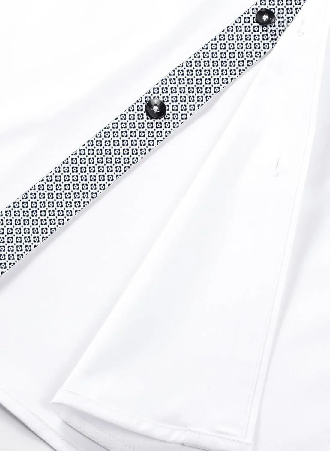 JMIERR Men's Casual Button Down Shirts Wrinkle-Free Short Sleeve Business Dress Shirt