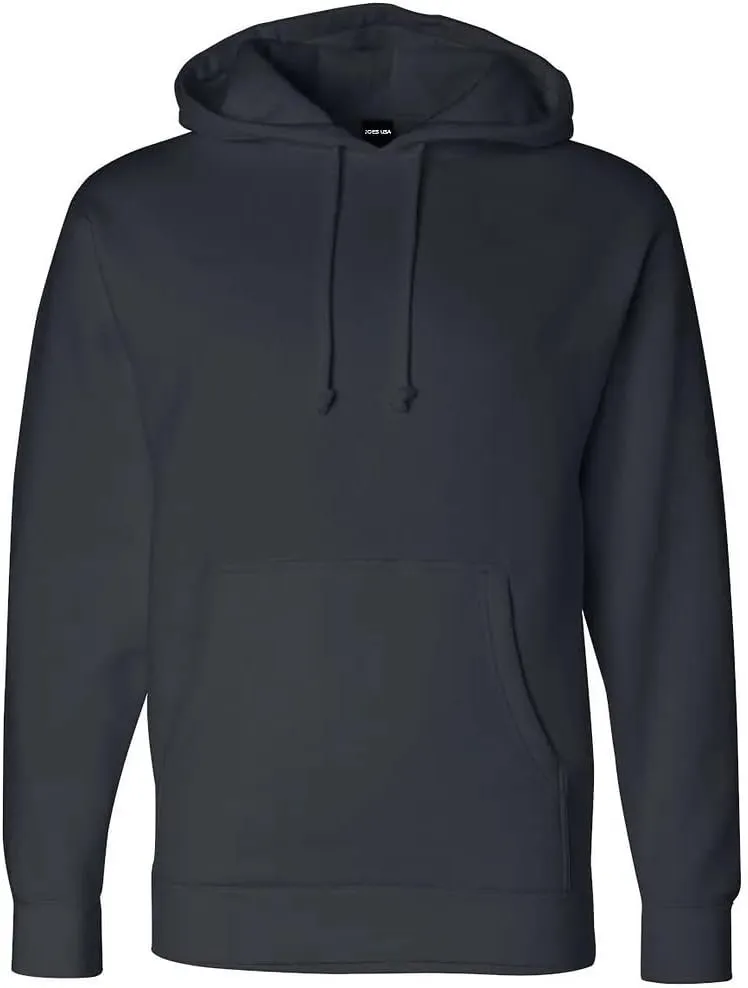 Joe's USA 10.oz Men's Heavyweight Hooded Pullover Sweatshirts in XS-4XL