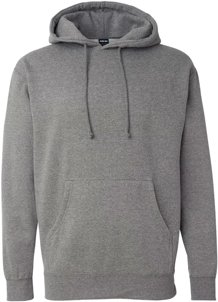 Joe's USA 10.oz Men's Heavyweight Hooded Pullover Sweatshirts in XS-4XL