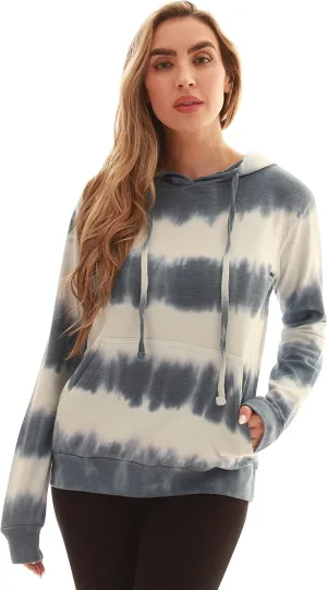 Just Love Loop Terry Tie Dye Hoodie for Women