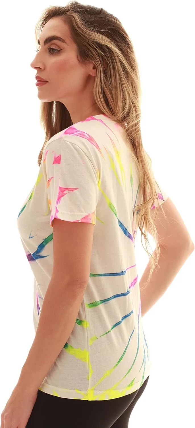 Just Love Tie Dye V-Neck T-Shirt