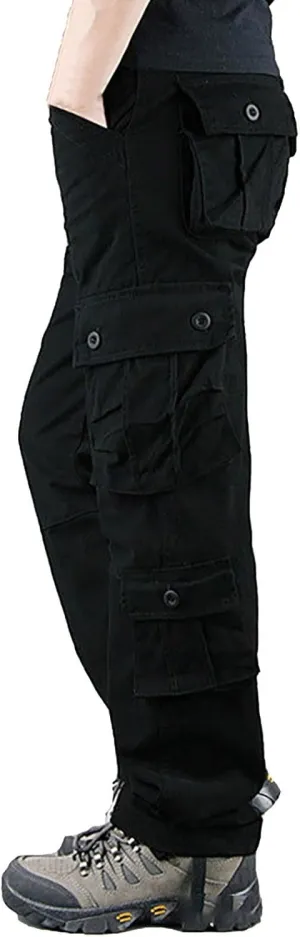 Knit Casual Pants for Men Men's Solid Color and Windproof and Rainproof Pants Winter Warm Training Active Track