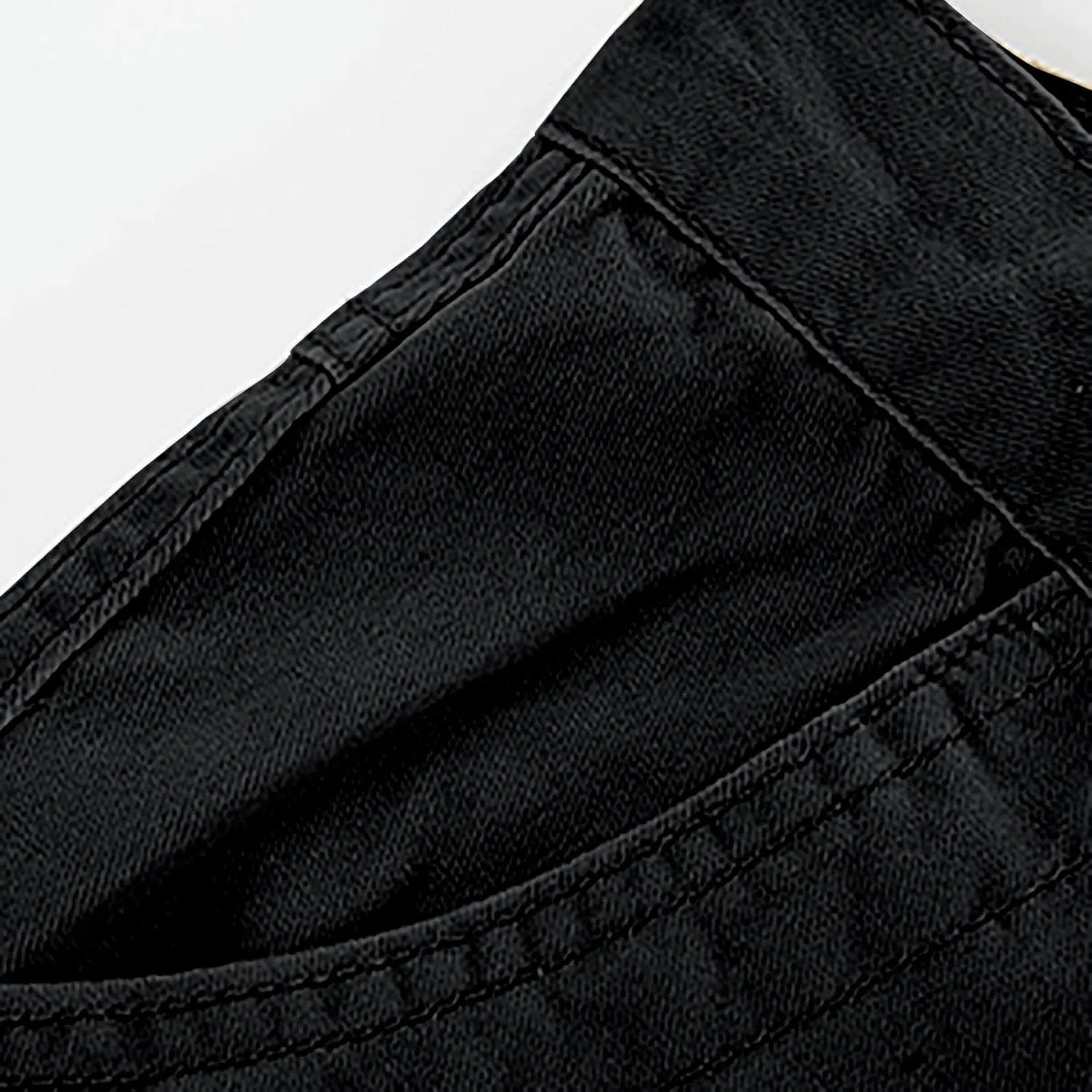 LCMTWX Baggy Jeans Men Men Elastic Drawstring Cotton Pants Waist Waist Mid Casual Solid Men's Casual Pants Jogger Pants Men