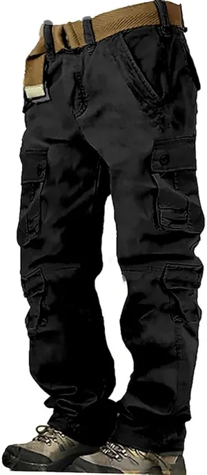 LCMTWX Baggy Jeans Men Men Elastic Drawstring Cotton Pants Waist Waist Mid Casual Solid Men's Casual Pants Jogger Pants Men