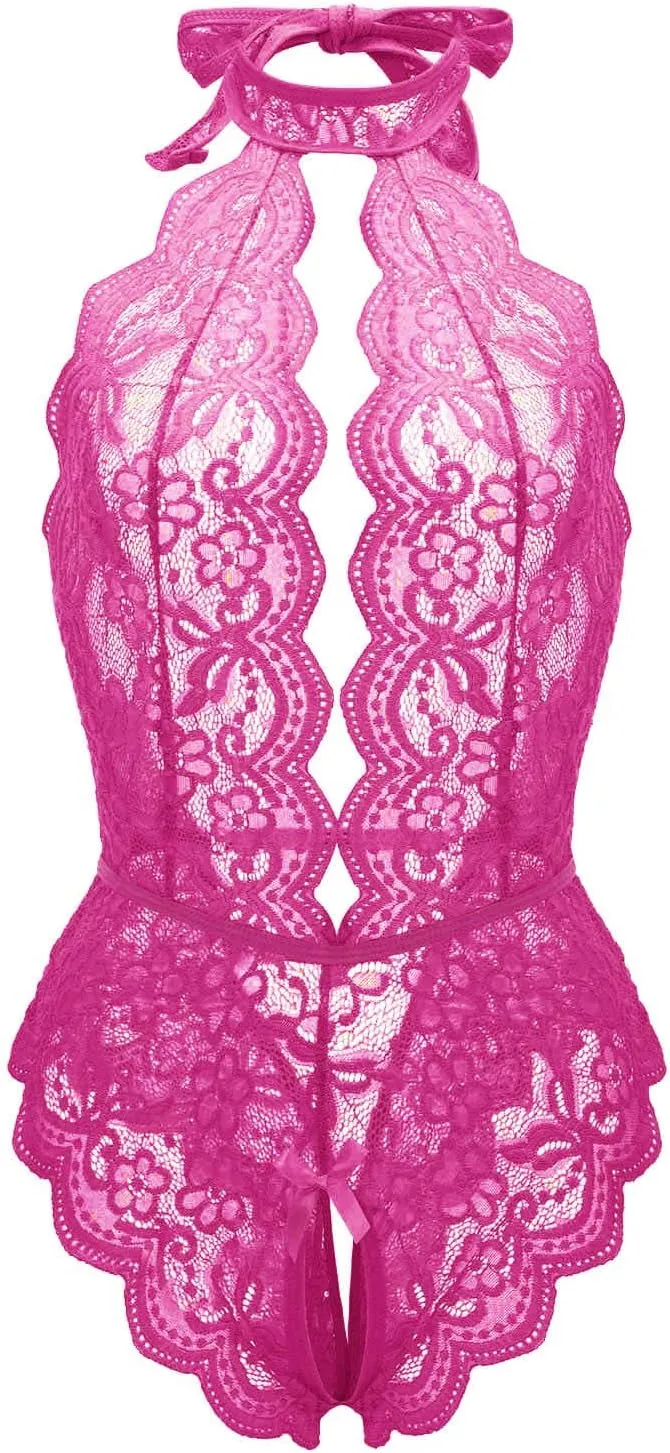 Lingerie for Women Sexy Slutty Strapless Fishnet Nightwear Lingerie Bodysuit Fishnet Lingerie Mesh