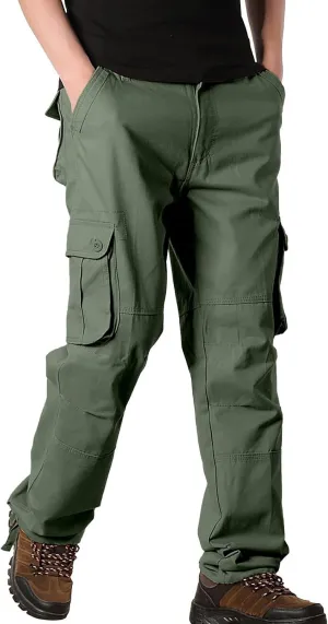 Men's Joggers Pants Lightweight Cargo Pants for Mens Fleece Cargo Pants Lined Track Pants Men Man Sports Sweat