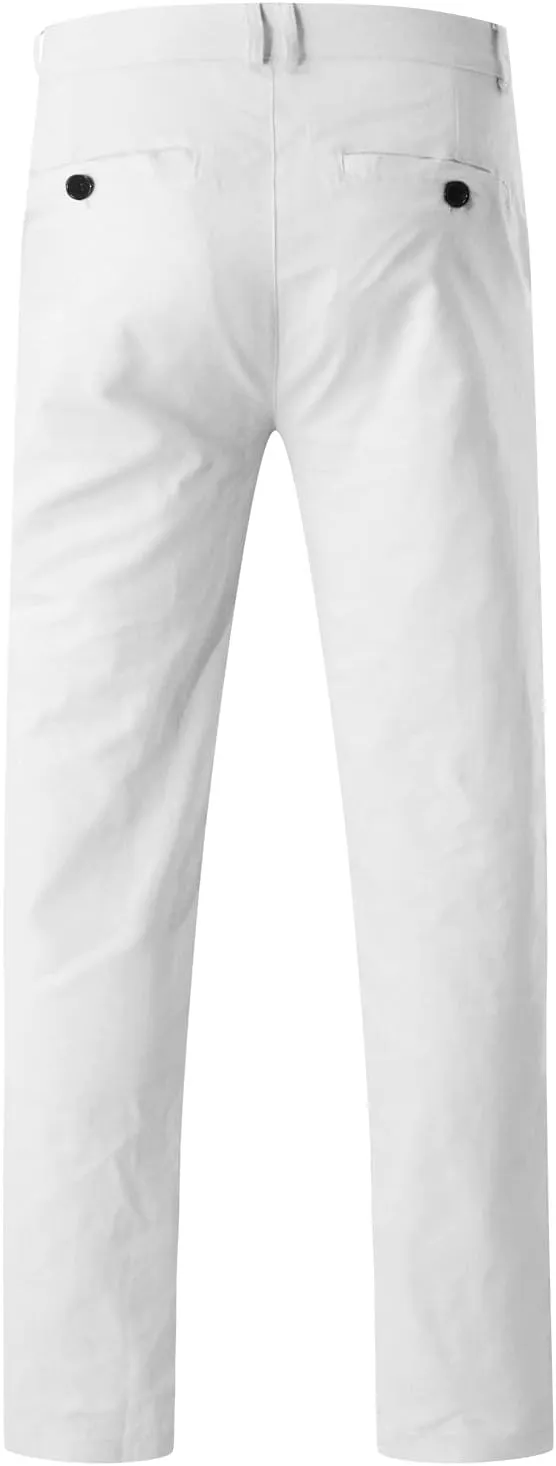 Mens Sweatpants Slim Waist Full Trousers Men's Casual Solid Mid Pocket Length Fashion Pant Men's Joggers Hiking