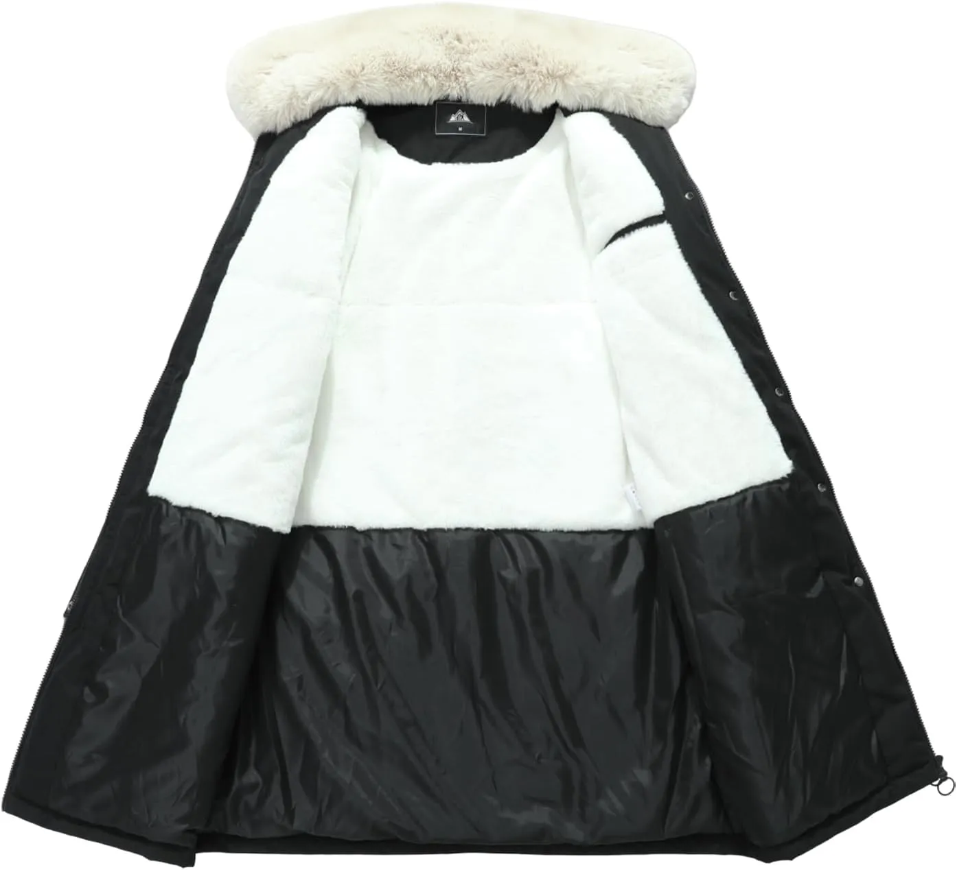 MOERDENG Women's Waterproof Long Winter Coat Thickened Down Parka Warm Puffer Jacket