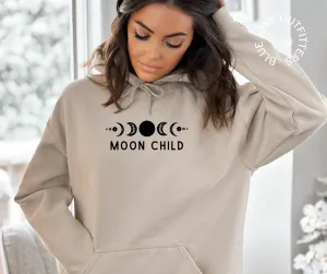 Moon Child Moon Phase Hoodie