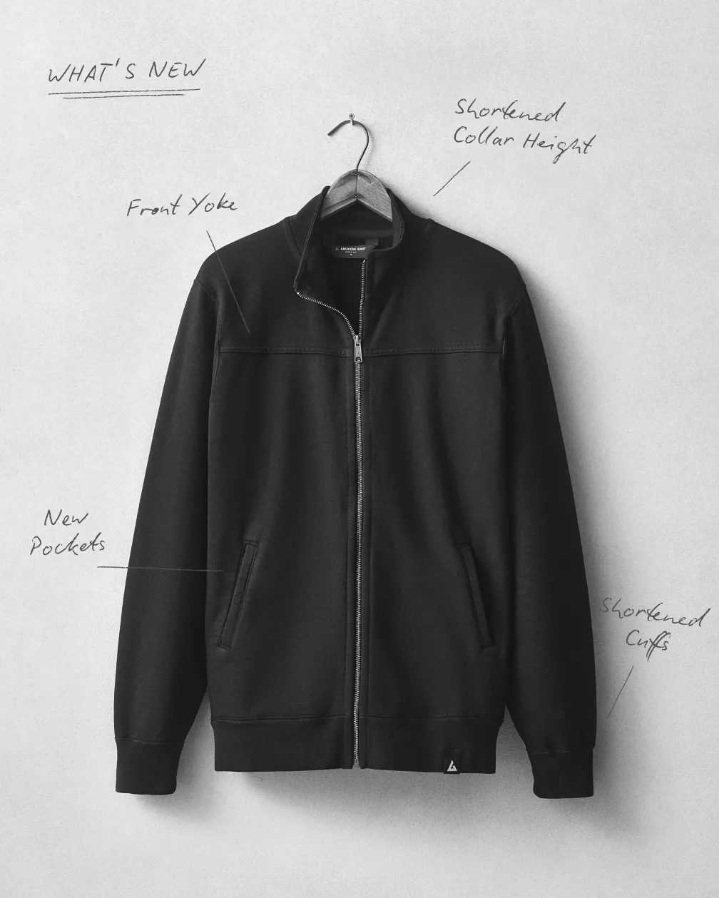 Moto Full Zip - Zinfandel