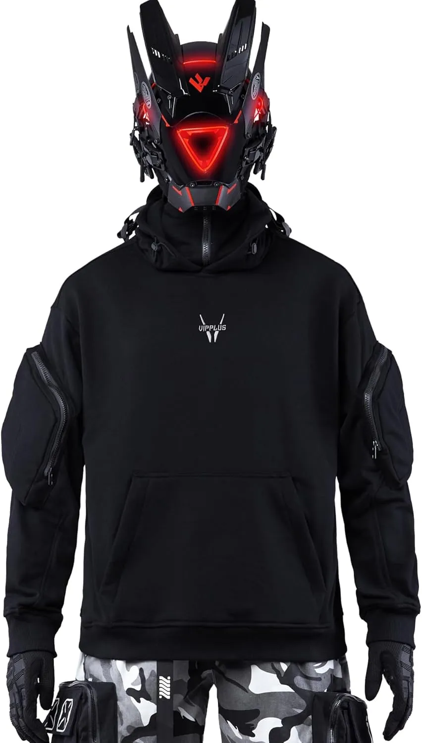 Niepce Inc Japanese Streetwear Men's Techwear Hoodie