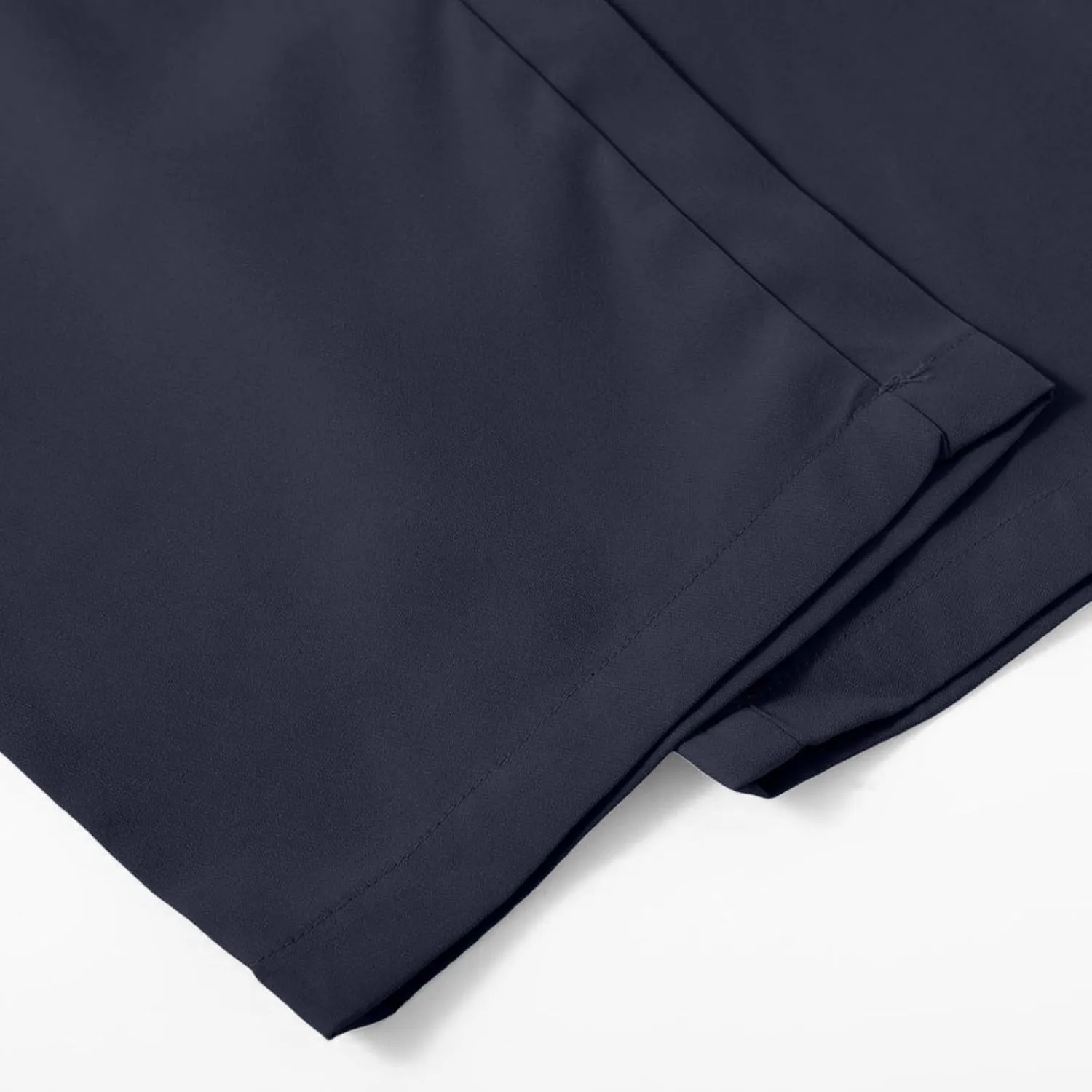Pants for Men Casual Lightweight Relaxed Fit Chino Pant with Pocket Button Elastic Waistband Baggy Business Trousers
